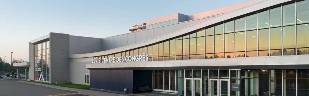 le centre des congrès à Lévis